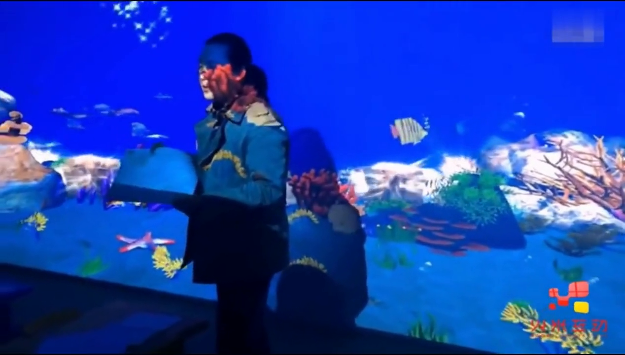 山东海洋馆画画水族馆