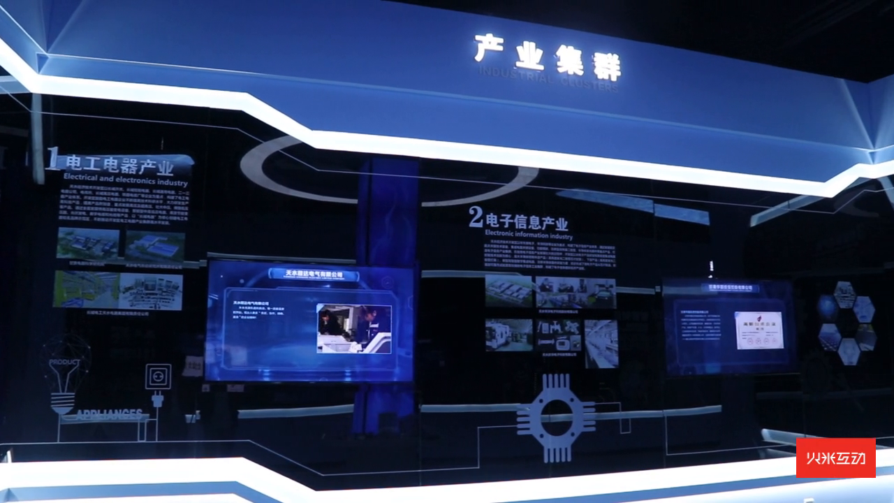 天水经开区产业集群液晶显示屏