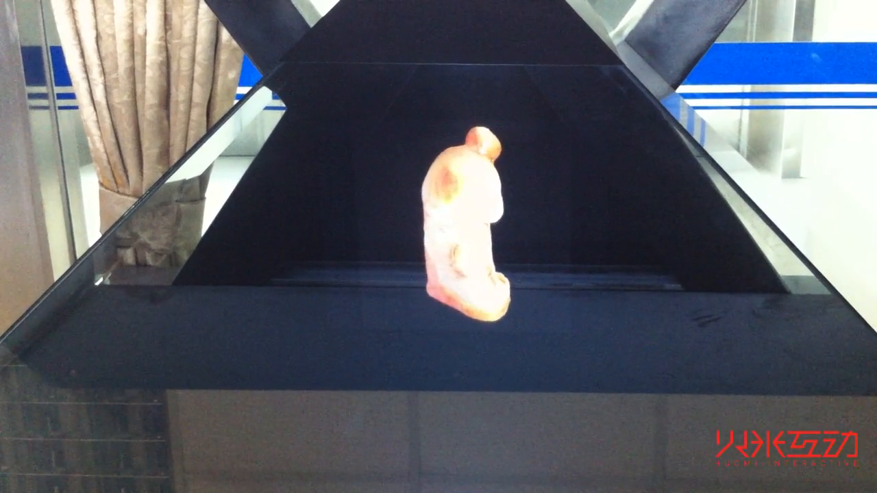 270度全息柜文物展示