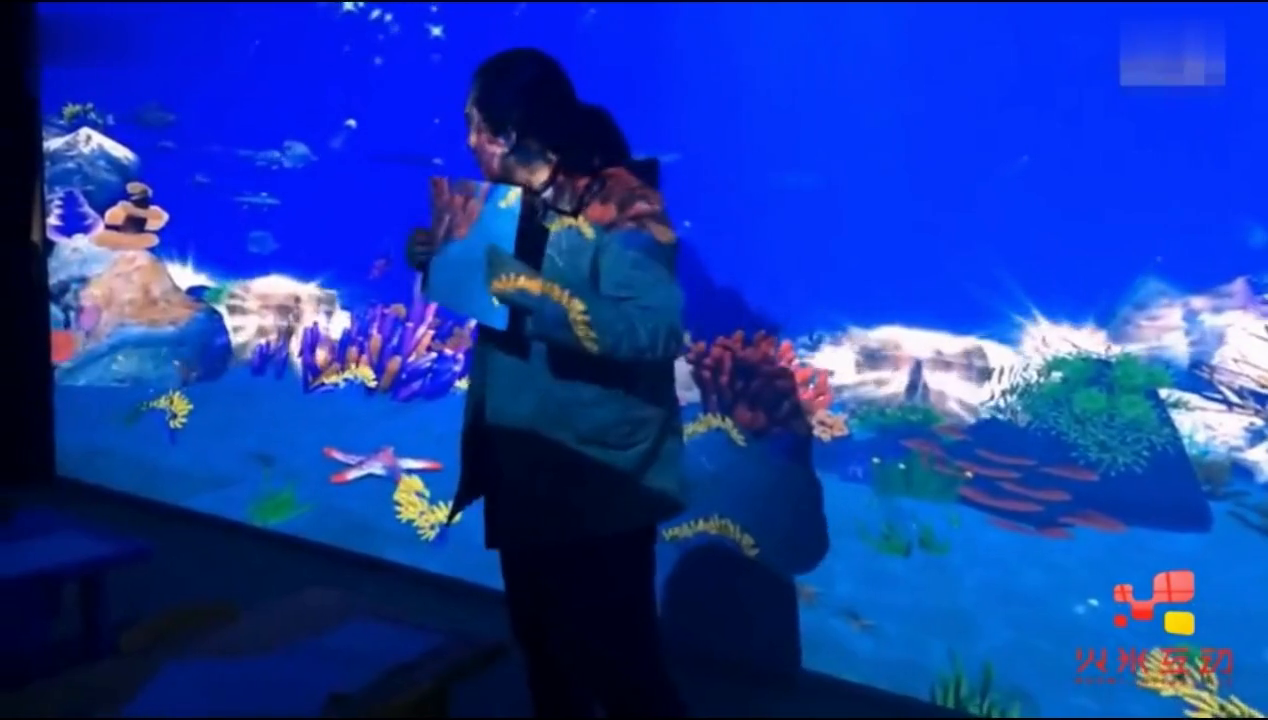 山东海洋馆画画水族馆