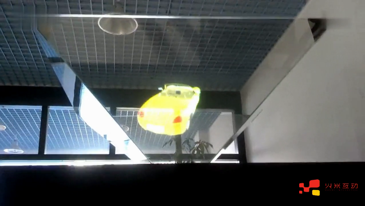 汽车展示360度全息成像柜