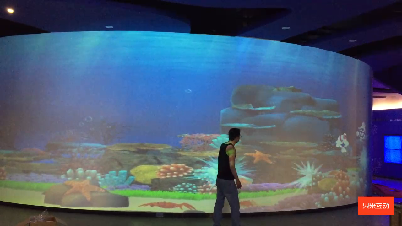 潍坊海洋馆画画水族馆