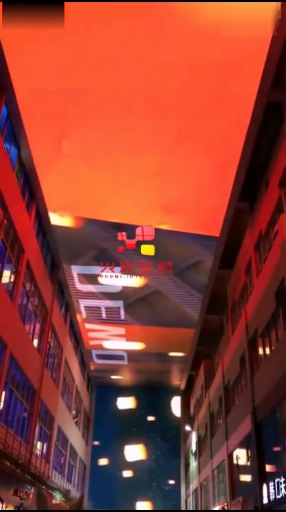广东百货商场天幕投影