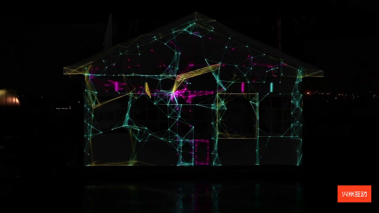 3D mapping户外楼体投影秀