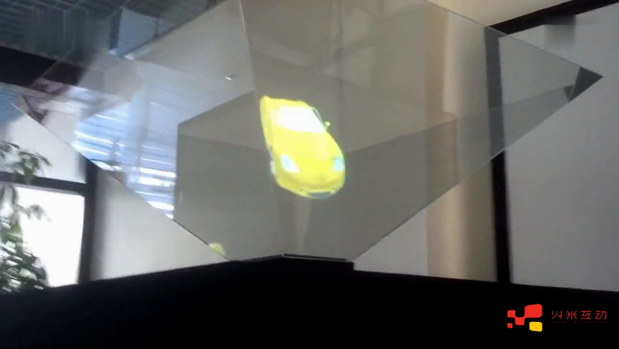 汽车展示360度全息成像柜