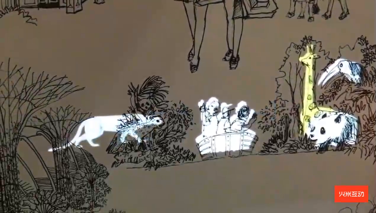 互动触控墙