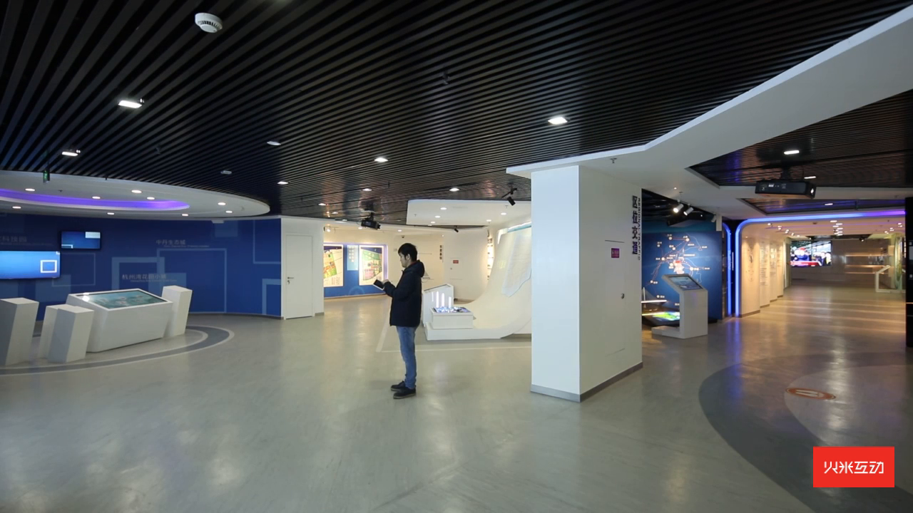 杭州湾上虞规划馆展厅中控系统