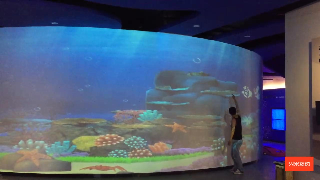潍坊海洋馆画画水族馆