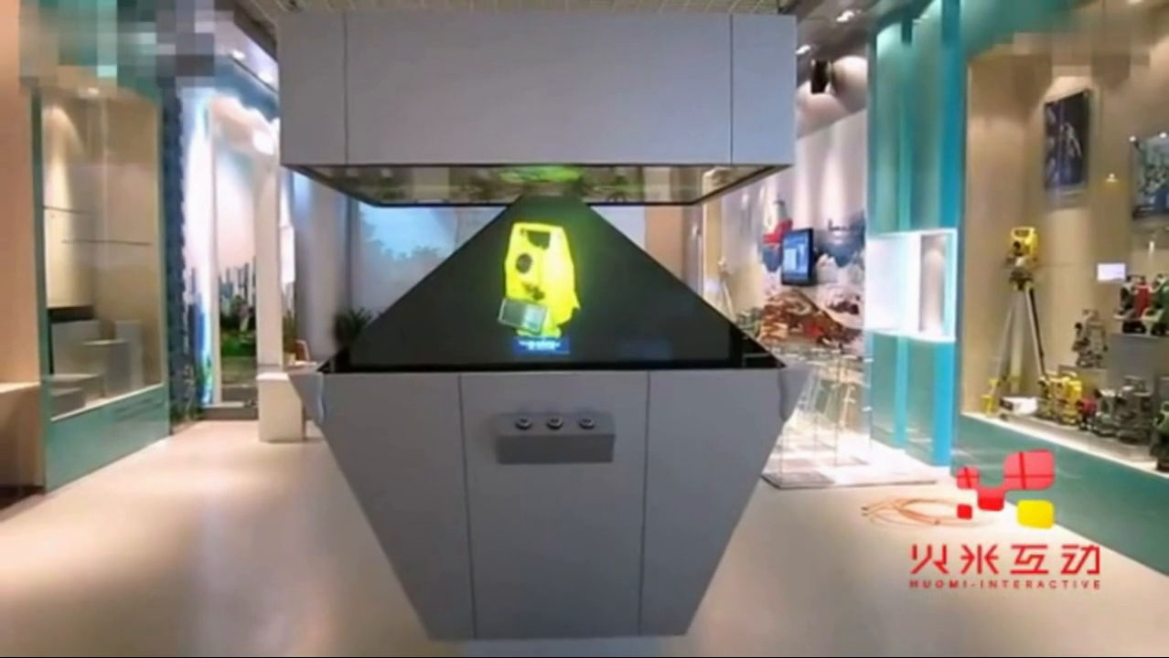 360度全息投影柜