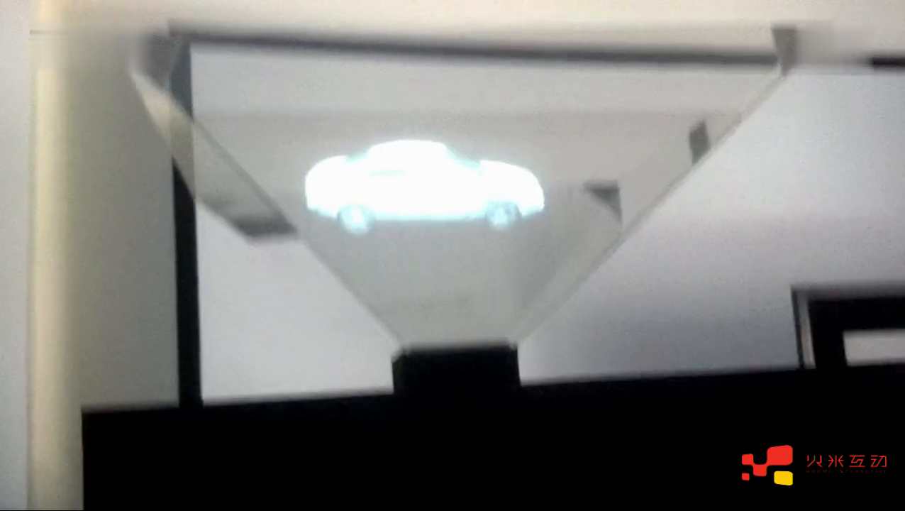 汽车展示360度全息成像柜