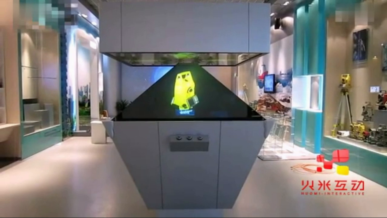 360度全息投影柜