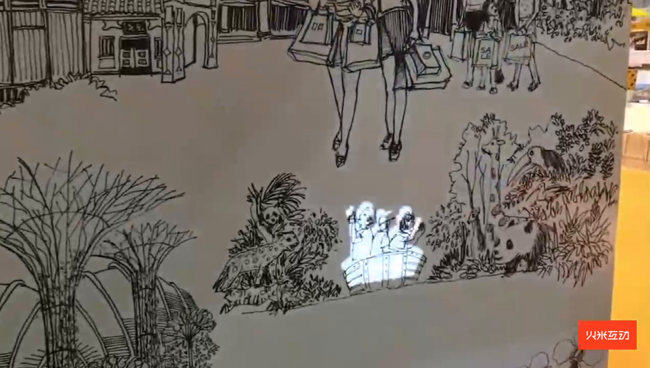 互动触控墙