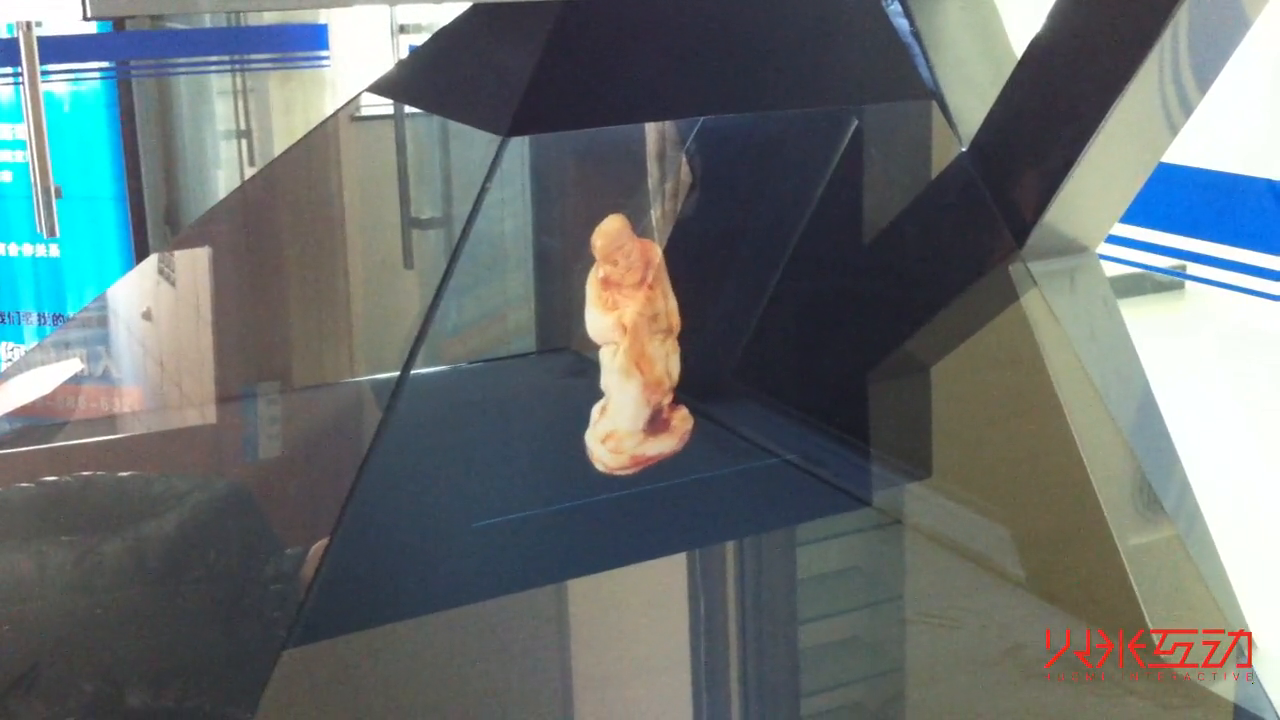 270度全息柜文物展示