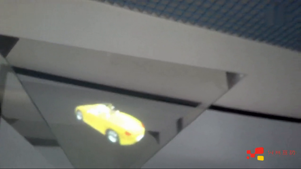 汽车展示360度全息成像柜