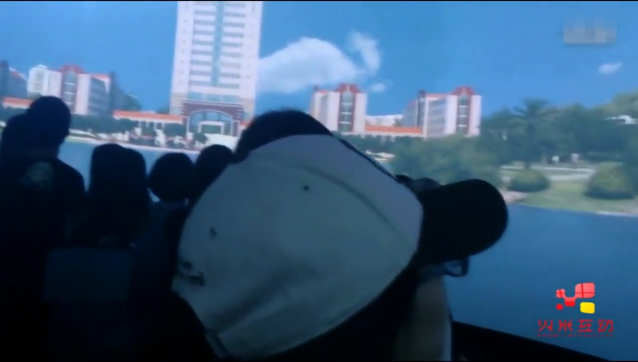 厦门城市规划馆环幕投影
