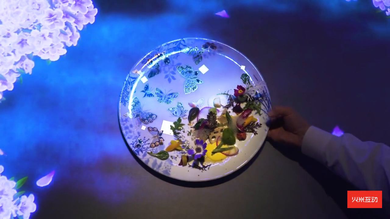 沉浸式3D投影餐厅