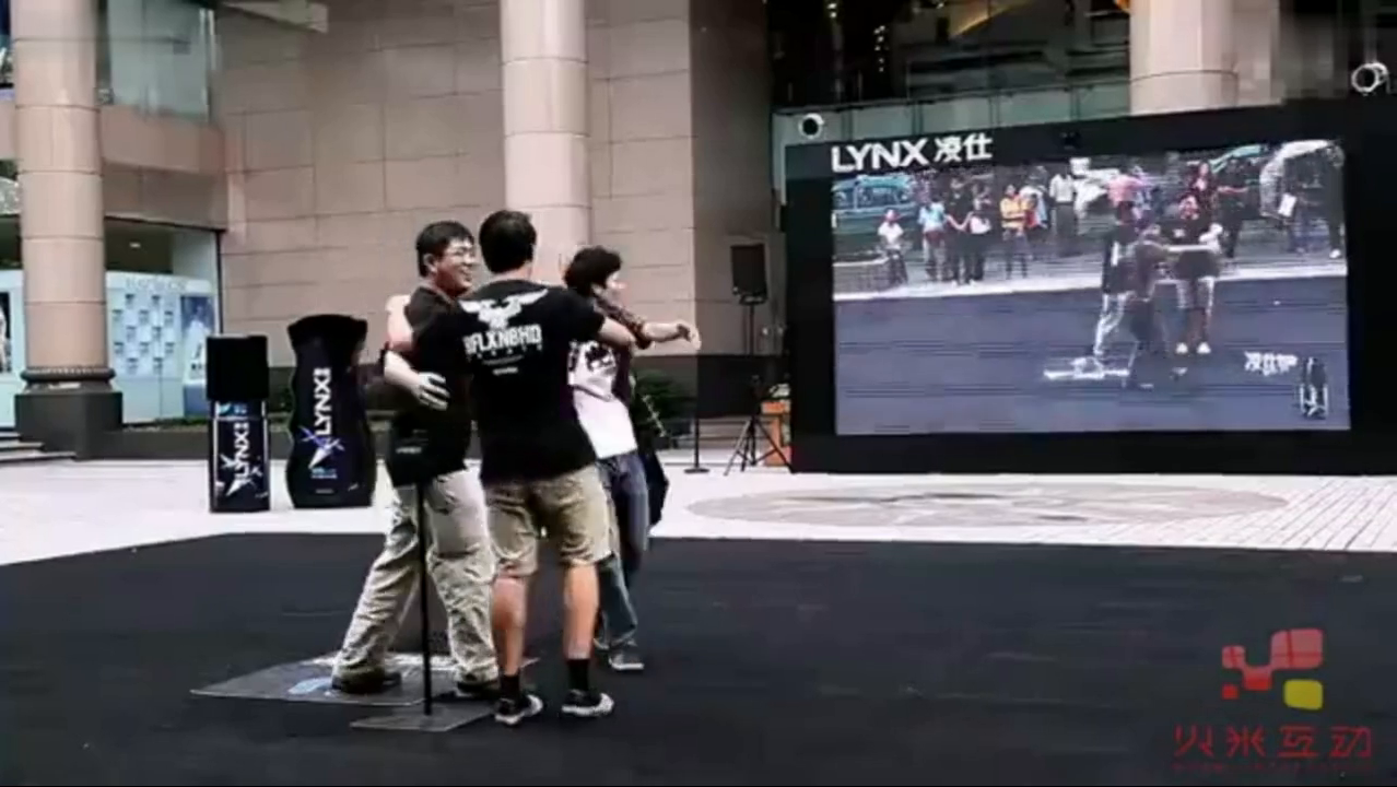 凌仕新品发布会AR大屏互动