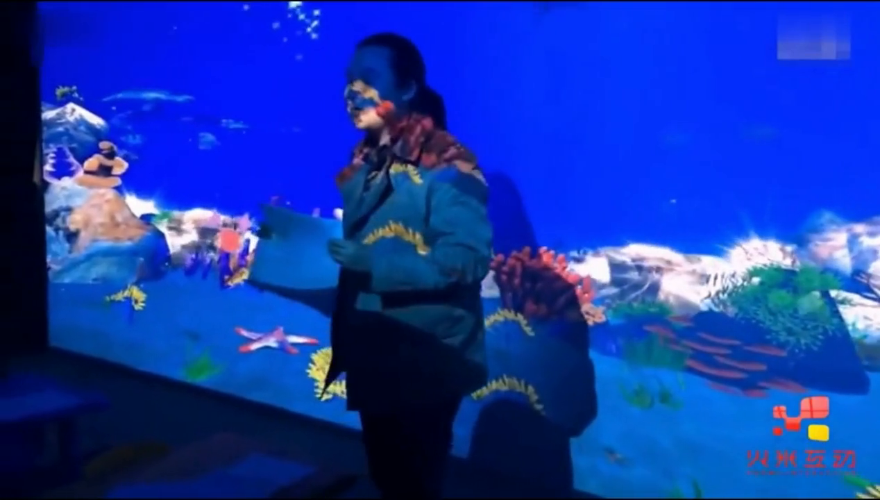 山东海洋馆画画水族馆