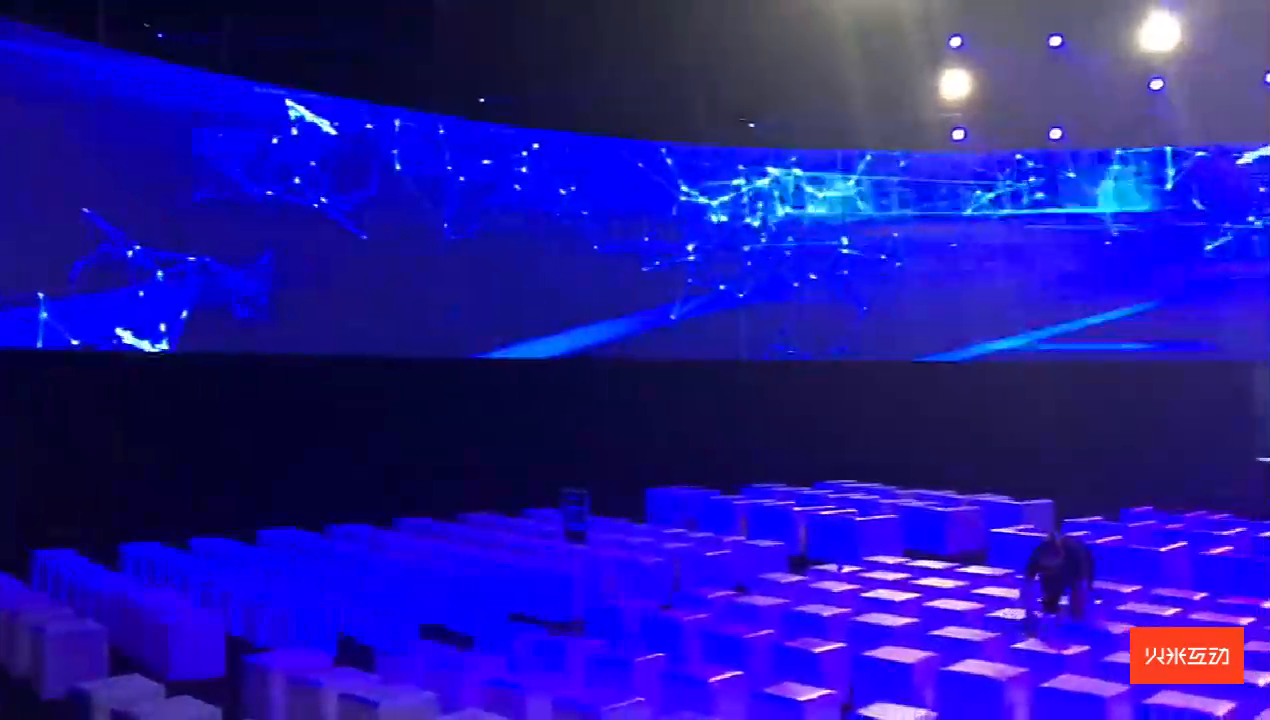 2017阅文生态大会环幕投影