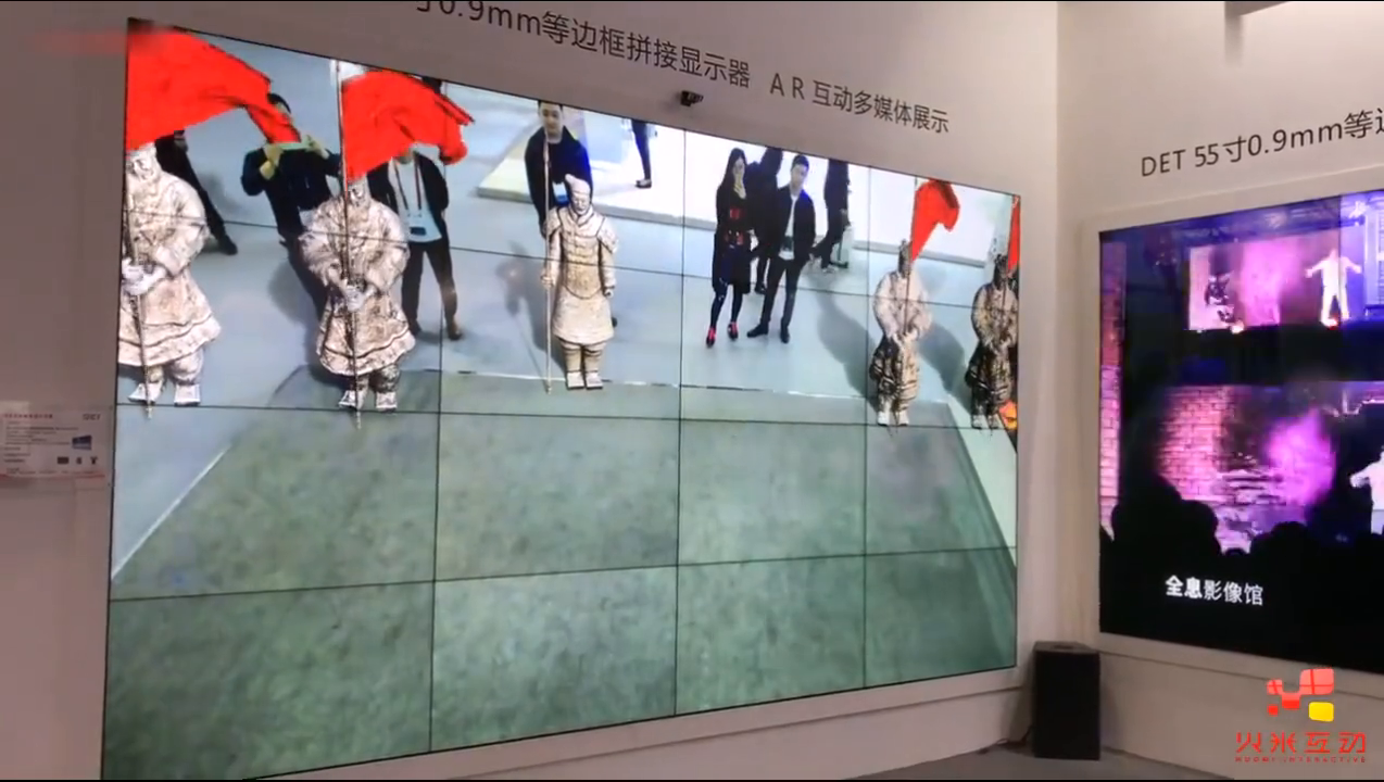 西安兵马俑AR大屏互动