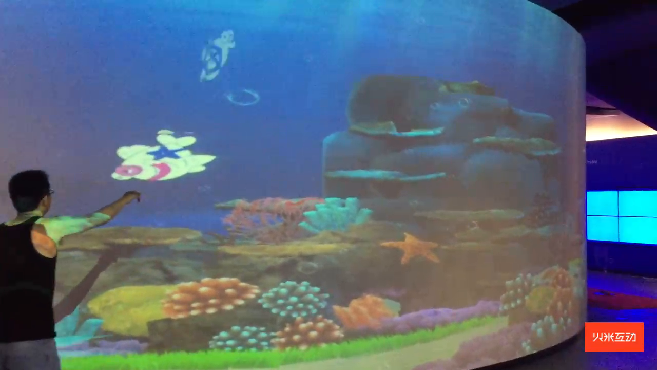 潍坊海洋馆画画水族馆